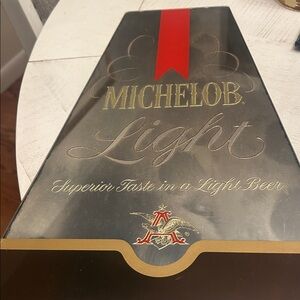 VTG Michelob light superior taste in a light beer  1970's